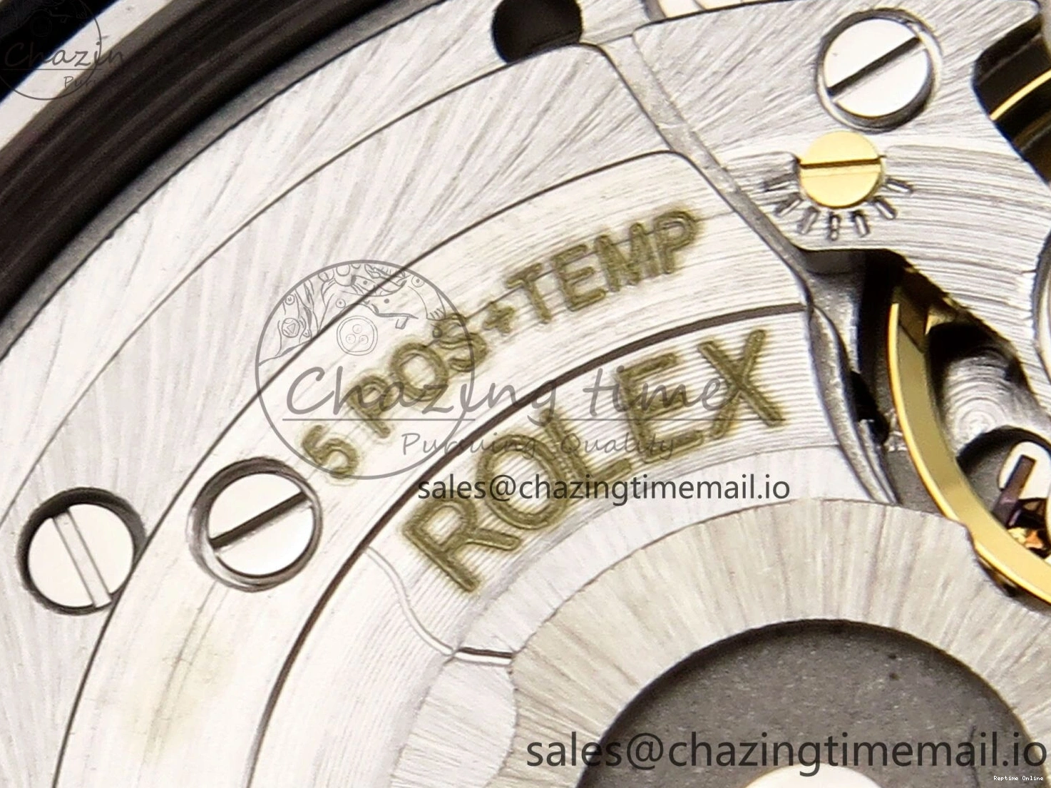0509 GoodFit DateJust 41 126334 EWEF Best Edition Gray Dial Green Roman on Oyster Bracelet A 1054